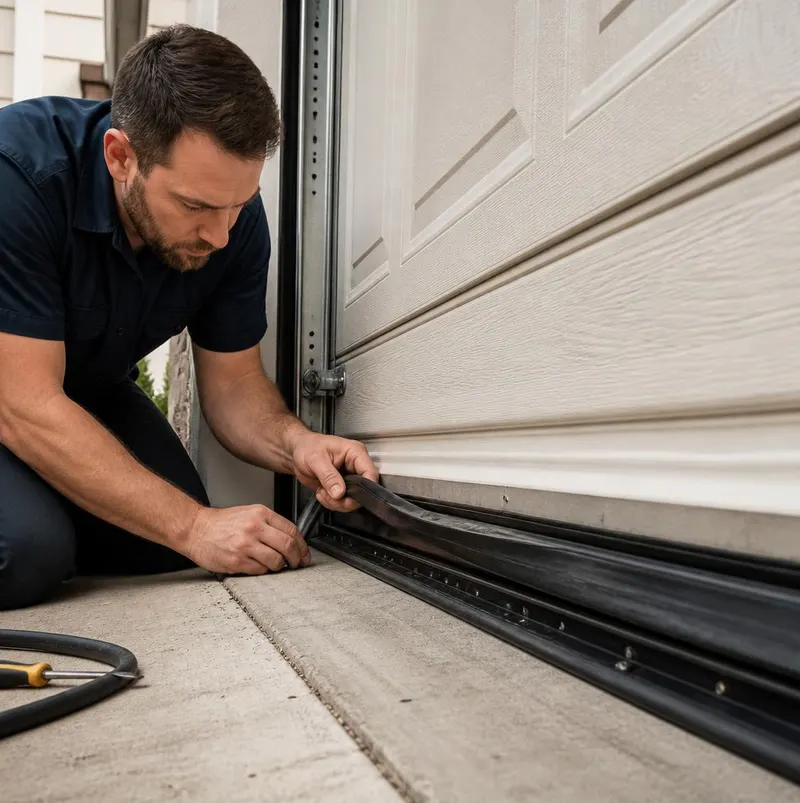 Garage Door Repair in Hiddenite