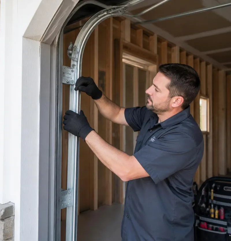 Garage Door Installation in Hiddenite